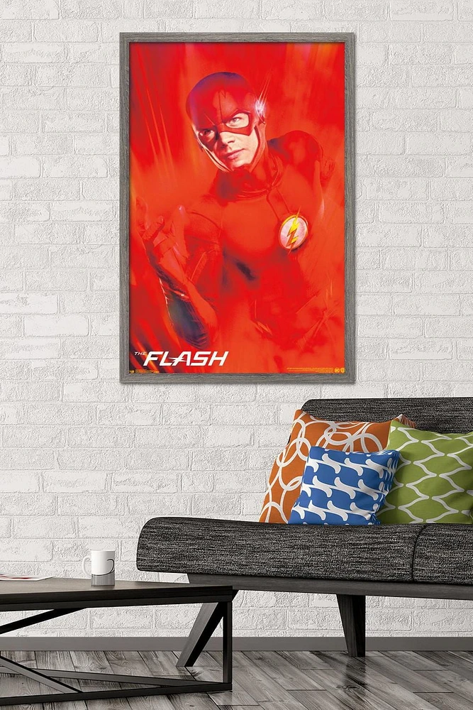 DC Comics TV - The Flash - Key Art Wall Poster, 22.375" x 34"