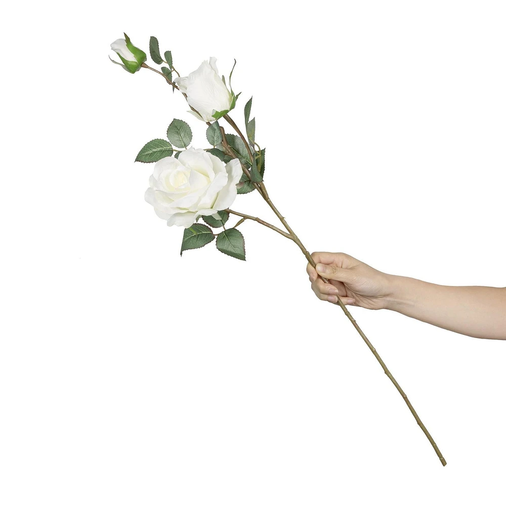 Rose artificielle à longue tige Mainstays