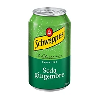 Schweppes Ginger Ale, 12 x 355 mL cans, 12x355mL