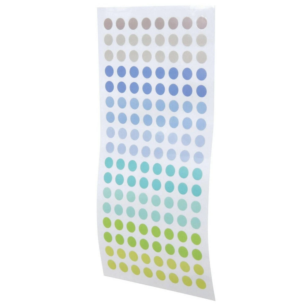 Points collants pour planification Noté par la marque Post-it®, verts et bleus, 0,25 x 0,25 po, 408 points/paquet Points plan. Noté NTD-PD-GB-EF