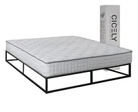 Matelas en mousse gel 9'' King avec ressorts ensachés Cicely