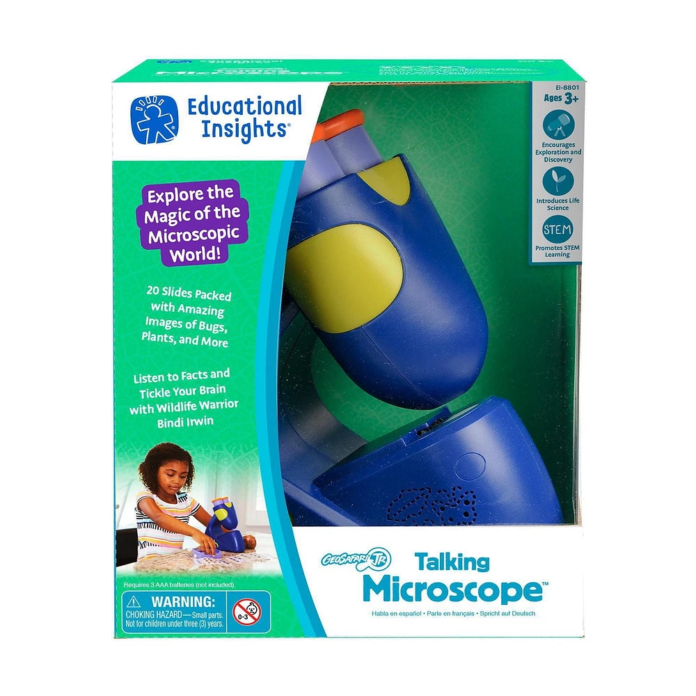 Microscope parlant GéoSafari Junior, par Educational Insights
