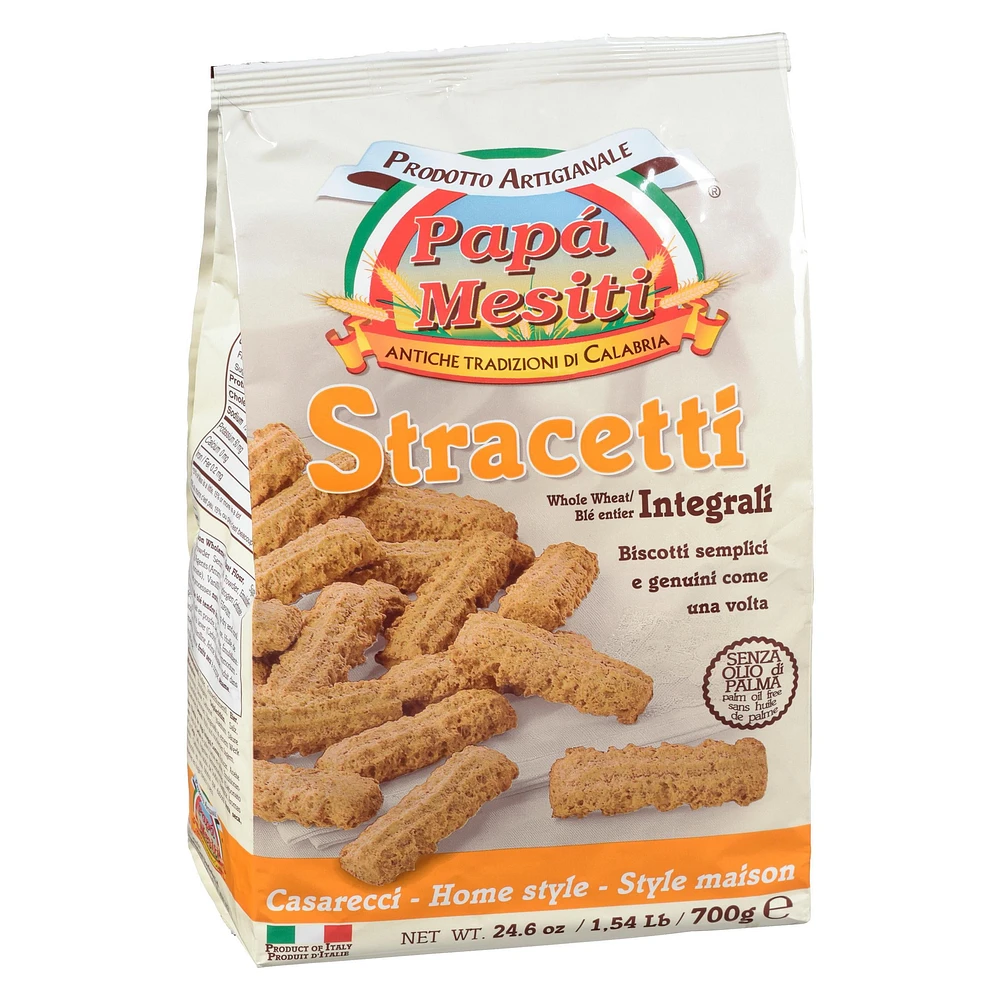 Papa Mesiti Stracetti Whole Wheat Home Style Cookies, 700 g