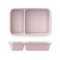 Récipient à 2 compartiments Bentgo Prep - Paquet de 10 - Rose poudré