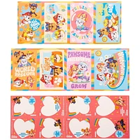 Paw Patrol Valentine Cards with Stickers, Multi-Colored, 32 Count