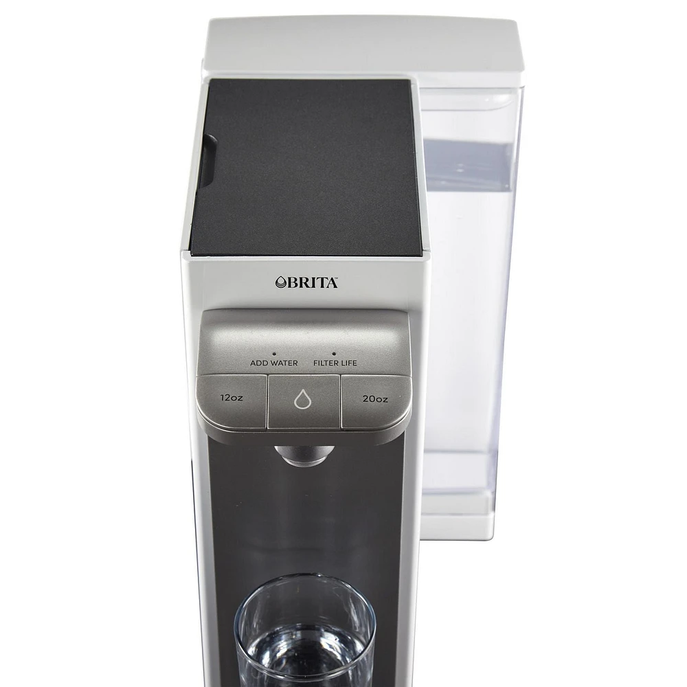 Brita Hub Instant Powerful Countertop Water Filtration 87340C, 12 Cup Capacity