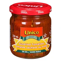 Unico Sundried Tomatoes in Oil, 210 mL