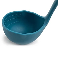 Thyme & Table Louche en Silicone Bleue