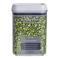 Better Homes & Gardens Flip-Tite® Storage Container, 7.2 Cups, Capacity: 1.7 L