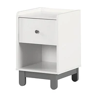 1-Drawer Nightstand from the collection Bebble South Shore
