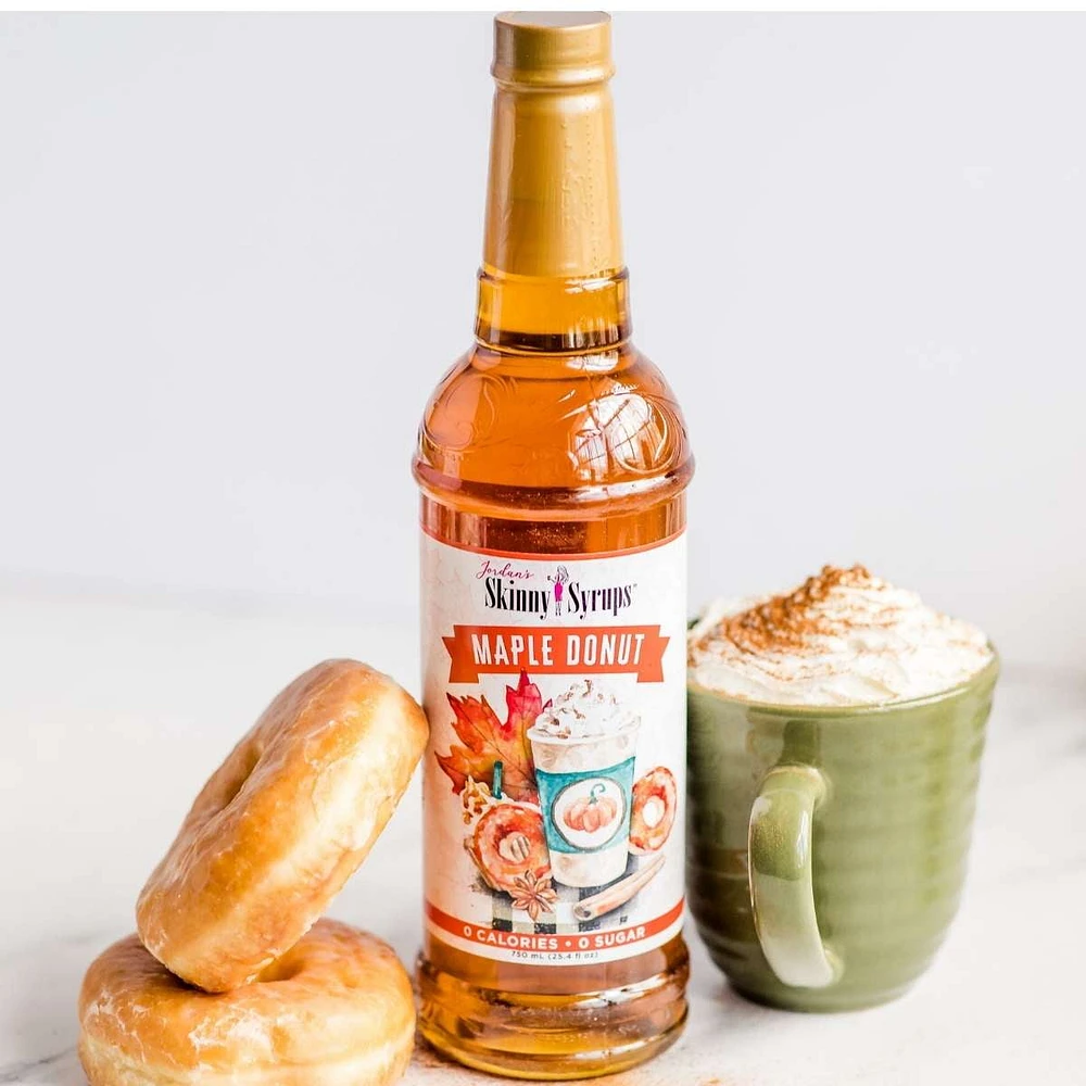 Skinny Mixes, Sugar Free Syrup, Maple Donut, 750ml Skinny Mixes, Sugar Free Syrup, Maple Donut, 750ml