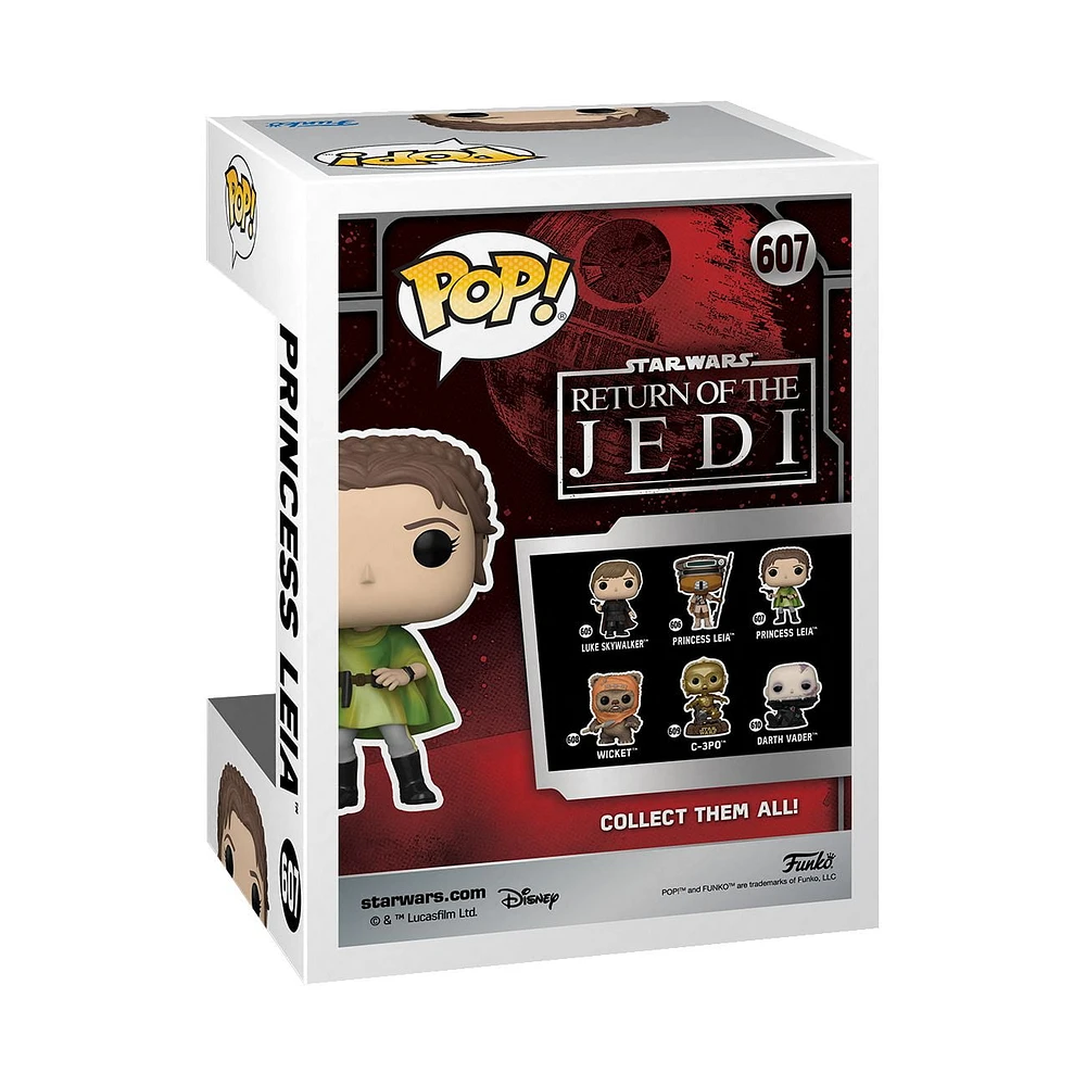 Funko Pop! Star Wars: Return of the Jedi 40E Anniversaire - Princess Leia Bobblehead En Vinyle