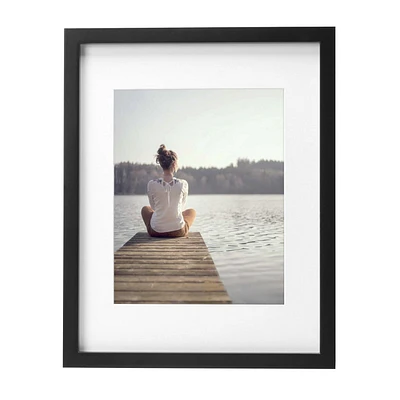 hometrends Gallery Black Picture Frame, 11" x 14"/8" x 10"