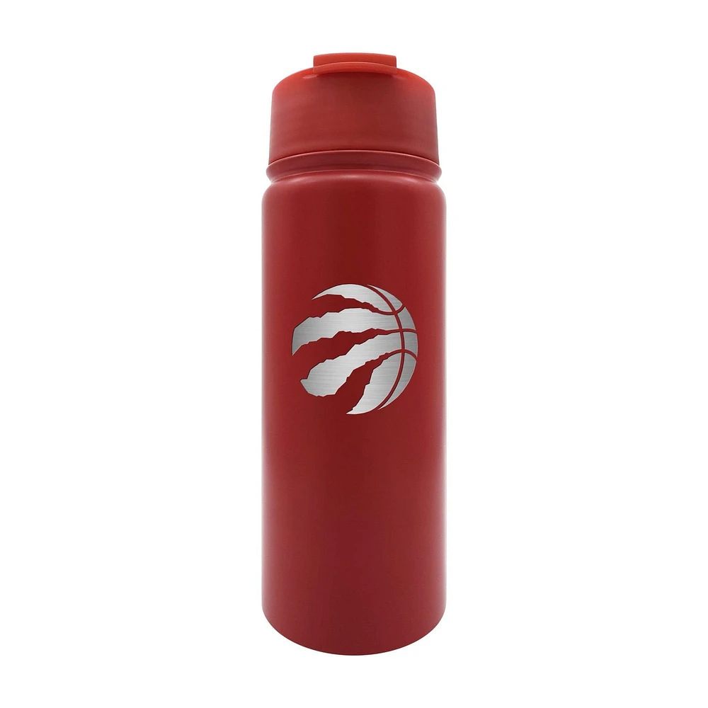 STAINLESS STEEL EXECUTIVE 18OZ WATER BOTTLE NBA TORONTO RAPTORS