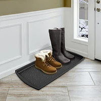 Plateau pour chaussures, 15 po x 30 po, noir 15 po x 29 po