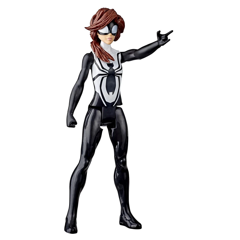 Marvel Spider-Man: Titan Hero Series Blast Gear Spider-Girl 12-Inch-Scale Super Hero Action Figure Toy Great Kids For Ages 4 And Up