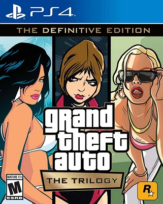 Jeu vidéo Grand Theft Auto: The Trilogy – The Definitive Edition pour PS4 Playstation 4