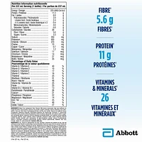 Boisson nutritive Glucerna, Substitut de repas, Alimentation complète et équilibrée pour les personnes diabétiques, Chocolat, 6 x 237 mL Alimentation complète et équilibrée
