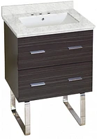 Imaginations Américaines pouces W Vanity Set Gris