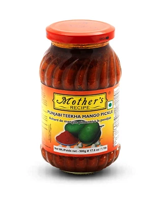 Mother's Recipe Punjabi Teekha Mango Pickle, 500 g