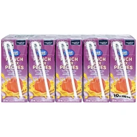 Punch aux pêches Great Value 10x200 ml