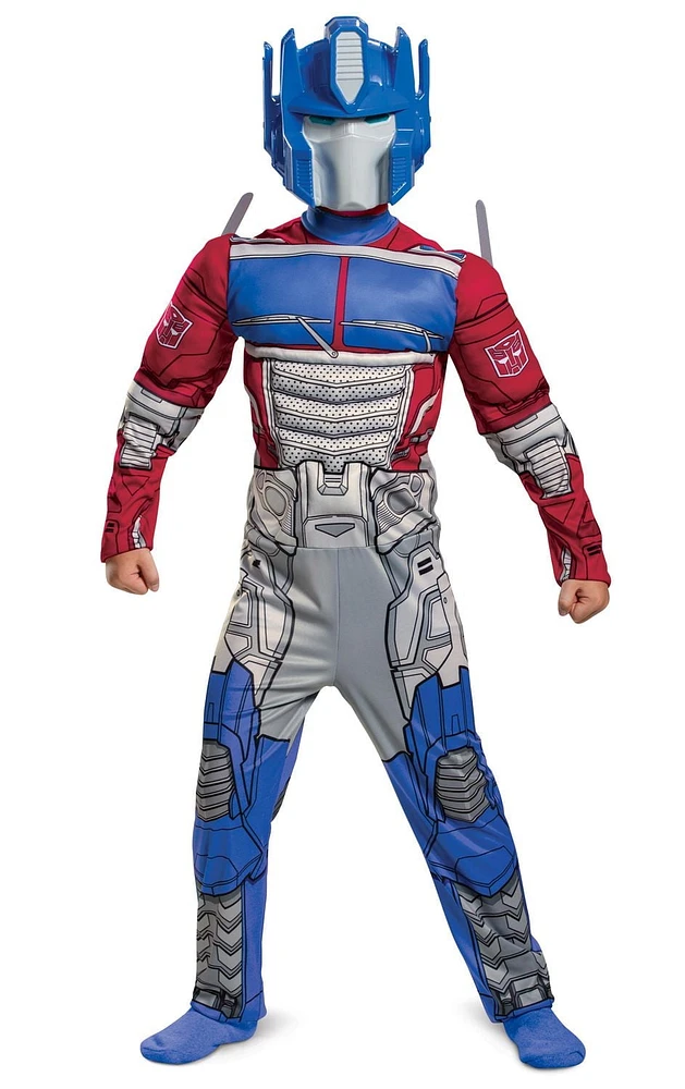 Déguisement Transformers Optimus Prime Muscle pour enfant