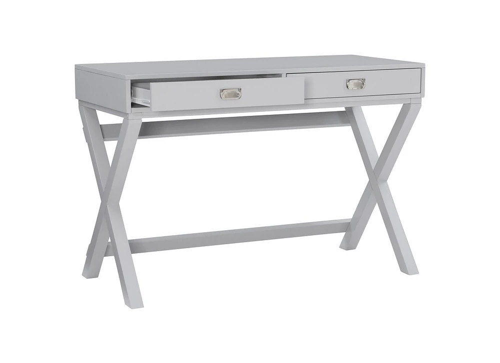 Posey Grey Writing Desk