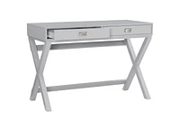 Posey Grey Writing Desk