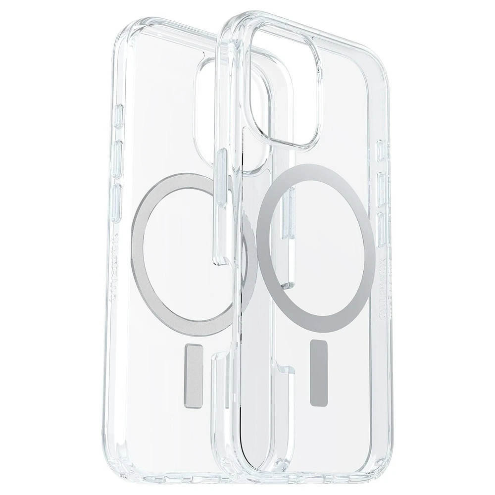 OtterBox Étui Symmetry Clear MagSafe Clear pour iPhone 16 OtterBox Étui