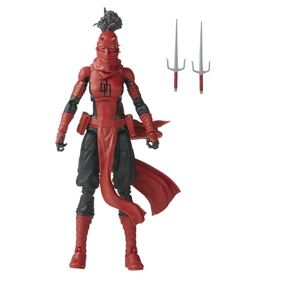 Hasbro Marvel Legends Series Elektra Natchios Daredevil, Collectible 6 Inch Action Figures, 2 Accessories