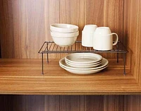 Mainstays Large Kitchen Shelf, Black Chrome, Large Kitchen Shelf