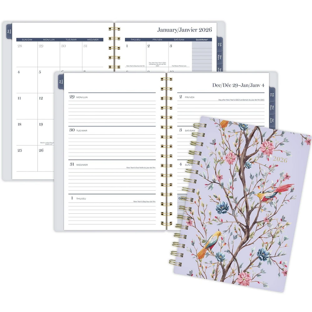 Agenda Petit CAMB magnolia chinois W/M,26