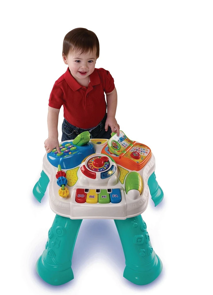 VTech Sit-to-Stand Learn & Discover Table - Walmart Exclusive - English Version, 6-36 months