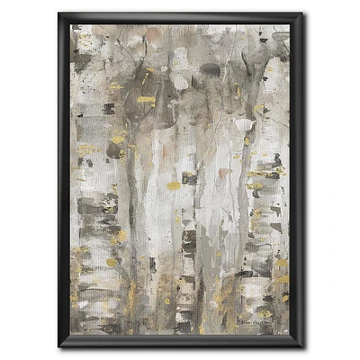 Designart The Modern Grey Forest II Framed Wall Art