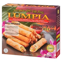 Rouleaux de printemps style philippin Lumpia Poids net. 425 g 15 Oz