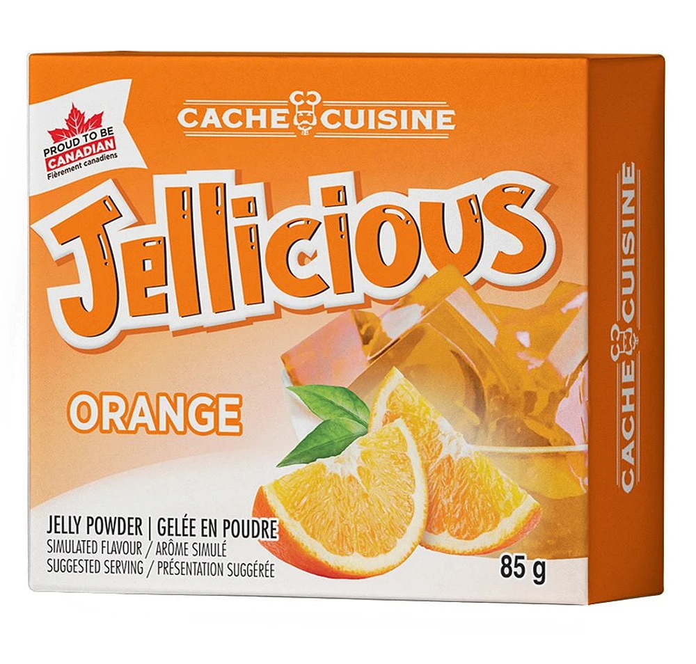 Jellicious Orange Jelly Powder