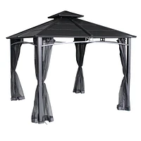 HOMETRENDS 10 ft. x 10 ft. Hardtop Gazebo