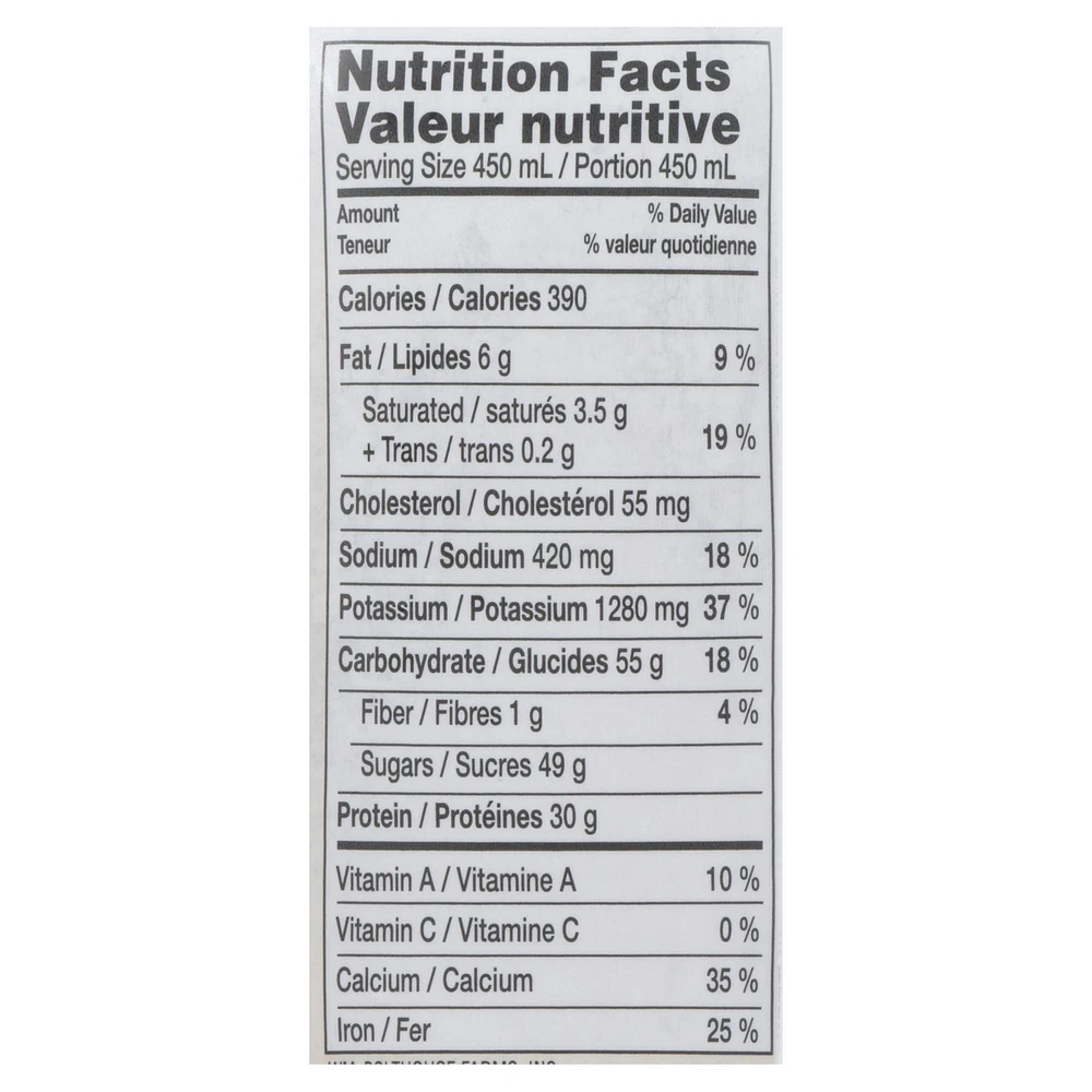 Bolthouse Farms Protein plus Chocolate Protein Shake, 450 mL