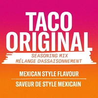 Mélange D'Assaisonnement Original Taco, Paquet ASSAISONNEMENT TB ORIG