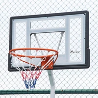 Soozier Support mobile de basket-ball Cerceau de basket-ball avec hauteur réglable