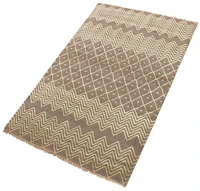 ECARPETGALLERY 5'1" x 8'2" Moroccan Eternity Hand-knotted Area Rug for Living Room, Dining Room and Bedroom in Grey