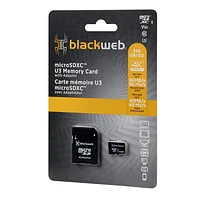 blackweb 256 GB microSDXC U3 Memory Card  BWA21PHM003C-Black