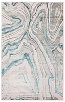 ECARPET Zhara 5'0" x 8'0" Contemporain/Moderne Tapis pour salon, chambre, salle à manger, entrée, couloir et plus encore.