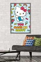Hello Kitty - Happy Wall Poster