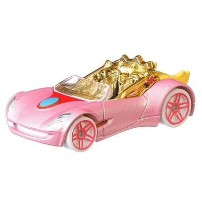 Véhicule Princesse Peach Hot Wheels à l’échelle 1:64