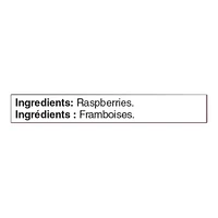 Great Value Frozen Raspberries, 400 g