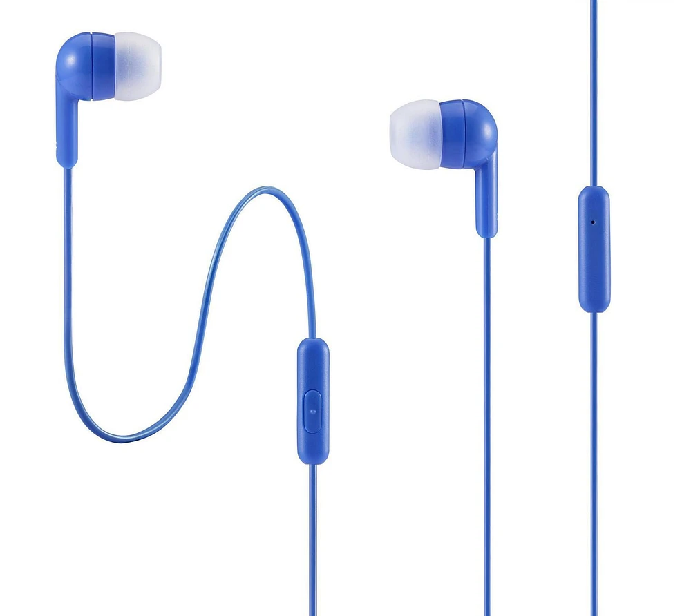 ONN ™ Wired Earphones, Works with most devices