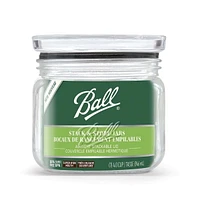 Ball Stack & Store Quart Jar, Glass Storage Jar, 4 Cups, 32oz, Super Wide