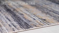 Rug Branch Emir Collection Tapis abstrait hydrofuge moderne
