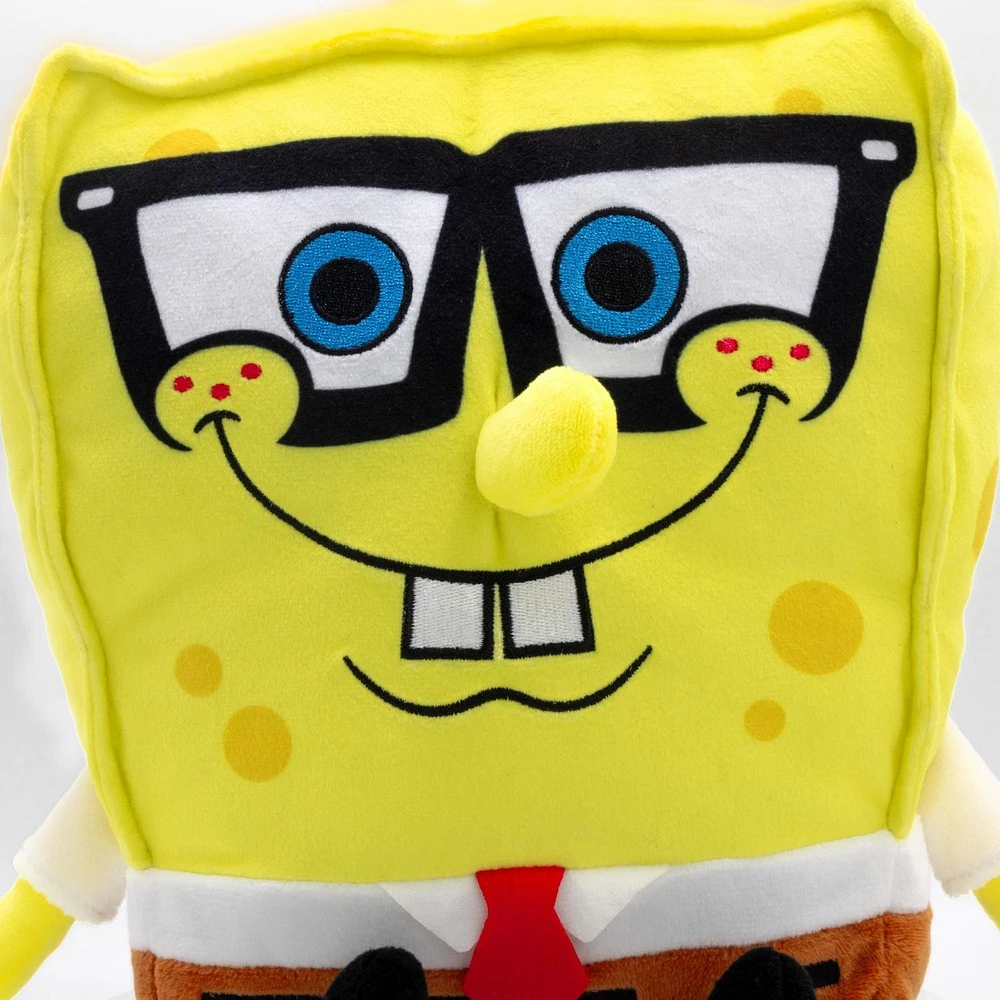 Sponge Bob Medium Size Glasses Smile Plush